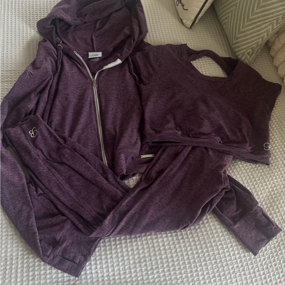 Bombshell Sportswear Pants - Purple Bombshell Cloud Set